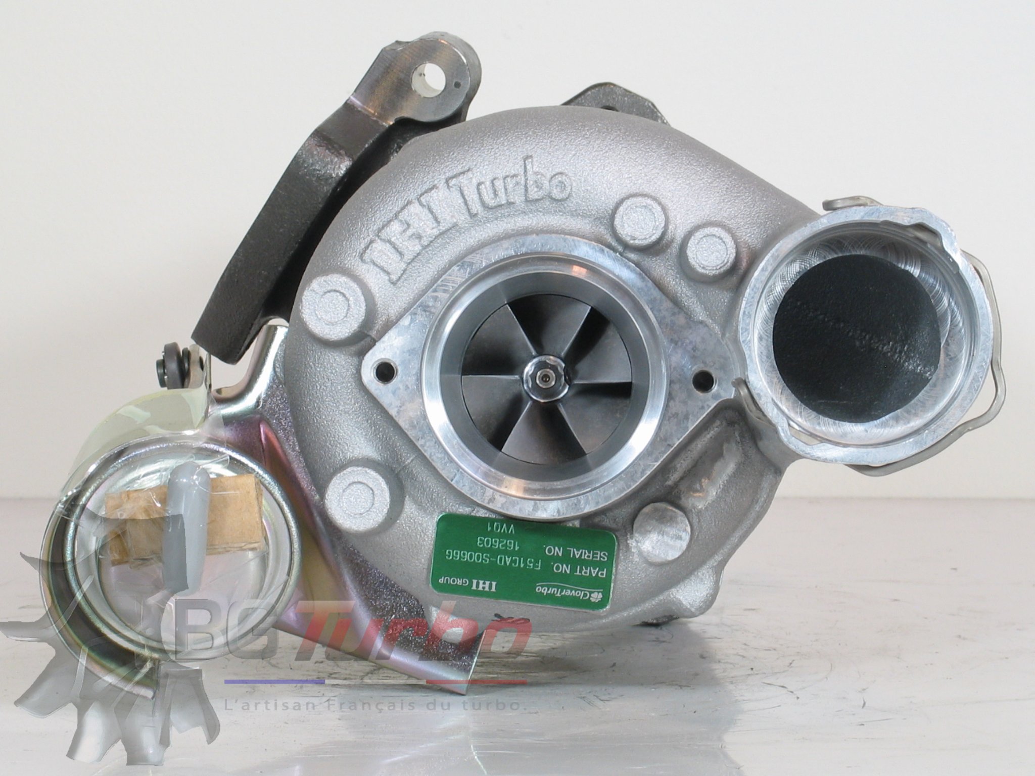 Turbo TURBO IHI RHF5H NEUF - PORSCHE CAYENNE E1 BI-TURBO 4,8 L 500 CV - VVQ1 - VA AVEC LE VVQ2

